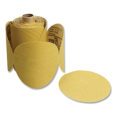 3M 7000028231 Stikit Disc Rolls 236U, Aluminum Oxide, 5 in dia, P400 Grit