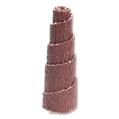 3M 7100080020 Cartridge Roll, 341D, X-Weight, 1/4 in dia x 1-1/2 in L x 1/8 in Arbor, P240 Grit, AO, Straight