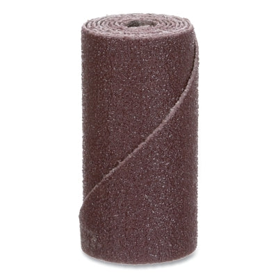 3M 7010363858 Cartridge Roll, 341D, X-Weight, 1 in dia x 2 in L x 3/16 in Arbor, 80 Grit, AO, Straight