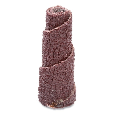 3M 7100085776 Cartridge Roll, 341D, X-Weight, 3/8 in dia x 1 in L x 1/8 in Arbor, P120 Grit, AO, Full Tapered