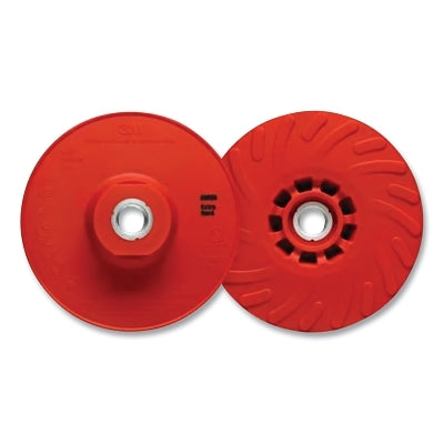 3M 7100258733 Ribbed Disc Back-up Pad, 5 in dia, 12000 RPM, Plastic