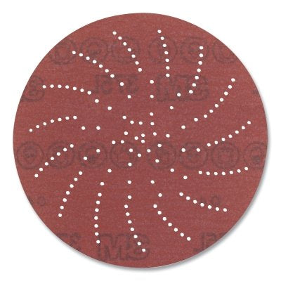 3M 7100305553 Xtract Film Disc 375L, Aluminum Oxide, 5 in dia, P180 Grit, Hook-and-Loop, 250 EA/CA