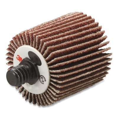 3M 7100307667 Flap Wheel 244D, 80 X-Weight, Type 84, 1 in x 1/2 in x 1/4 in-20, 10 EA/BX