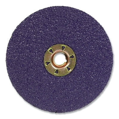 3M 7100310728 Cubitron 3 Fibre Disc 1182C, Precision Shaped Ceramic, 5 in dia, 36+, TN Quick Change, Die 500P, 100 EA/BX