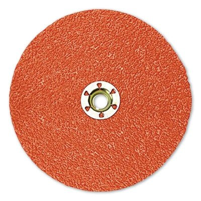 3M 7100099246 Fibre Disc 787C, Precision Shaped Ceramic, 7 in, 60+ Grit, TN Quick Change, Die TN700BB