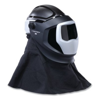 3M 7100168651 Versaflo Resp M-Series Helmet Assembly with Flame Resistant Shroud and Speedglas Welding Shield