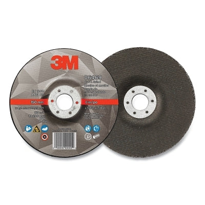 3M 7100219761 Cut and Grind Wheel, 6 in dia, 0.125 in thick, 0.875 in arbor, 36+ Grit, Precision Shaped Ceramic