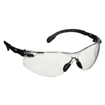 3M 7100220751 Solus 1000 Series Protective Eyewear, Clear Lens, Polycarbonate, Anti-Fog, Anti-Scratch, Black Frame