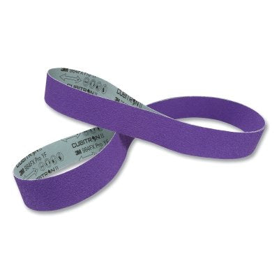 3M 7100244960 Cubitron II 984FX Cloth Belt, 3 in x 90 in, 36+ Grit, Precision Shaped Ceramic