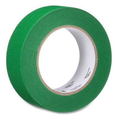 3M 7100299470 UV Resistant Green Masking Tape, 1.417 in W x 60 yd L, 4.8 mil Thick
