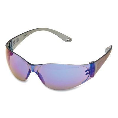 MSA 10008179 Arctic Protective Eyewear Blue Mirror Lens Polycarbonate Anti-Fog Anti-Scratch Gray Frame