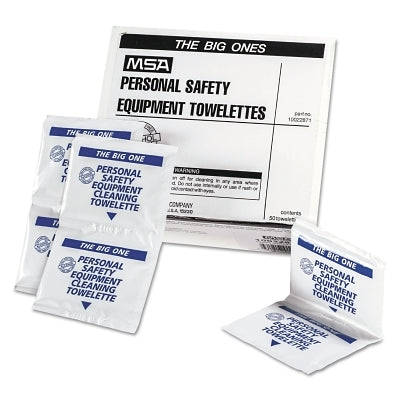 MSA 10022871 Antiseptic Cleansing Wipes 8 x 11