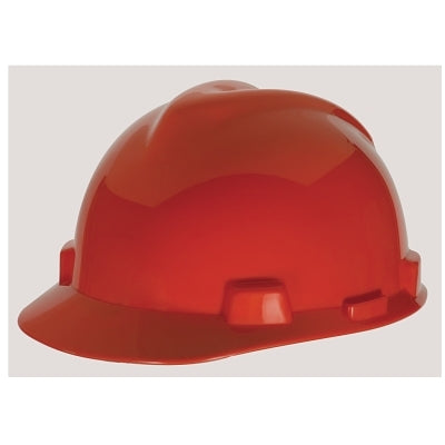 MSA 10034022 V-Gard 500 Protective Caps 4 Point Fas-Trac Red
