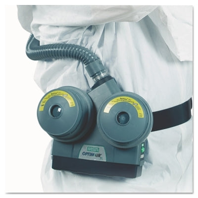 MSA 10081117 OptimAir TL PAPR Standard Kit, for Hoods, Incl Battery Charger/Blower/Breathing Tube/Decontamination Belt/Extended-Life Batt