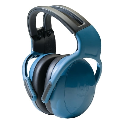 MSA 10087426 left/RIGHT Earmuffs, 25 dB NRR, Blue, Headband