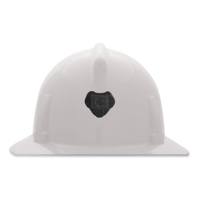 MSA 10110829 Topgard Protective Cap and Hat, 4 Point Ratchet, Non-Vented, White