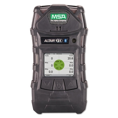 MSA 10116924 Altair 5X Multigas Detectors, Catalytic (LEL); Echem (O2, CO, H2S), Mono Economy