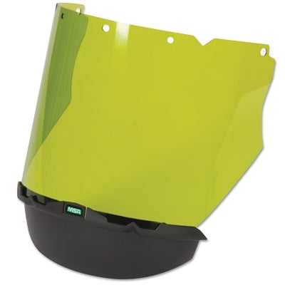 MSA 10118480 V-Gard Arc Visors, Light Green, 17 1/4" x 8"