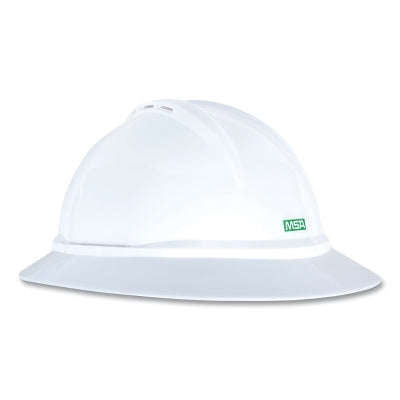 MSA 10035213 V-Gard 500 Protective Caps 6 Point Fas-Trac Hi-Viz Lime Green