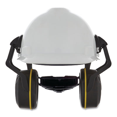 MSA 10190357 V-Gard Helmet-Mounted Hearing Protection Earmuff 36 dB Black/Red