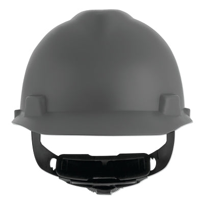 MSA 10203084 V-Gard Cap-Style Hard Hat with Fas-Trac III Suspension Matte Grey