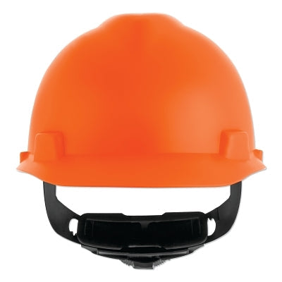 MSA 10203087 V-Gard Cap-Style Hard Hat with Fas-Trac III Suspension Matte Orange