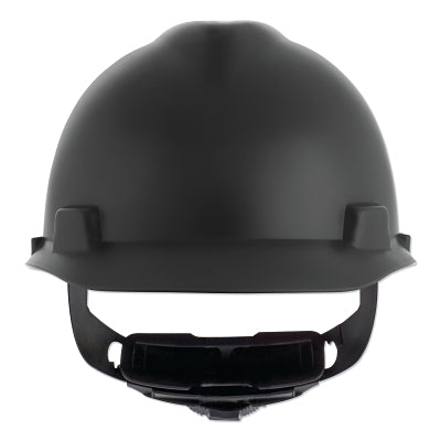 MSA 10203092 V-Gard Cap-Style Hard Hat with Fas-Trac III Suspension Matte Black