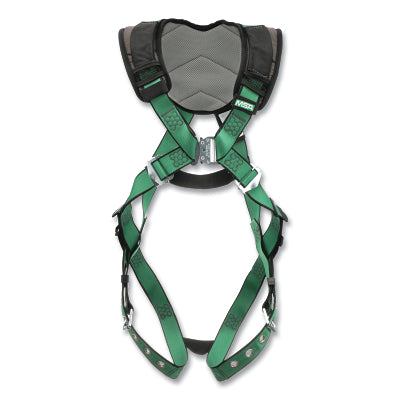MSA 10206085 V-FORM+ Full-Body Harness, Back D-Ring, Tongue Buckle Leg Straps, X-Small