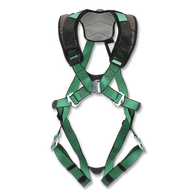 MSA 10206101 V-FORM+ Full-Body Harness, Back D-Ring, Quick Connect, Standard Size