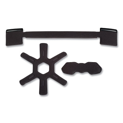 MSA 10242644 V-Gard H2 Safety Helmet Replacement Part Padding Set Black