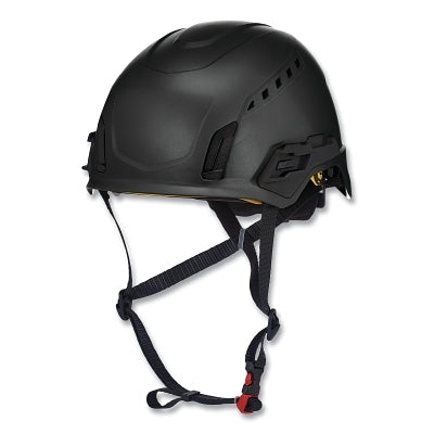 MSA 10242814 V-Gard H2 Safety Helmet, Type II, Full Contact Rachet, Vented, Mips System, Black