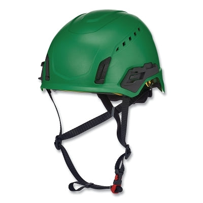 MSA 10242820 V-Gard H2 Safety Helmet, Type II, Full Contact Rachet, Vented, Mips System, Green