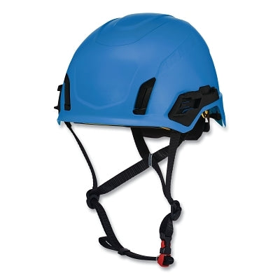 MSA 10242825 V-Gard H2 Safety Helmet, Type II, Full Contact Rachet, Non-Vented, Mips System, Blue
