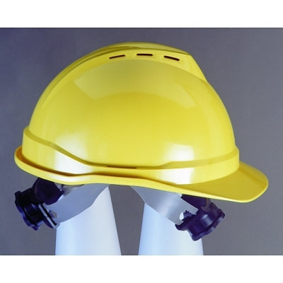 MSA 475387 Topgard Protective Caps & Hats, Fas-Trac Ratchet, Hat, Yellow