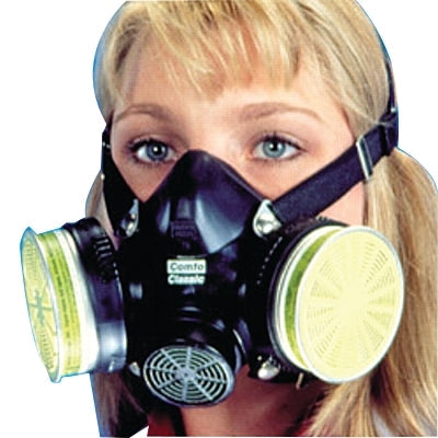 MSA 808075 Comfo Classic Respirators, Small, Hycar Rubber