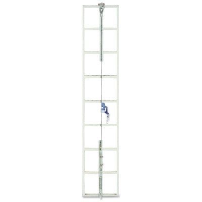 MSA SFPLS350035 Sure Climb Ladder Cable System, Galvanized Steel, 5/16 in x 35 ft
