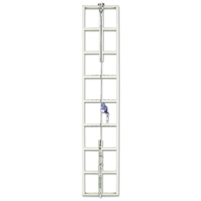MSA SFPLS350040 Sure Climb Ladder Cable System, Galvanized Steel, 5/16 in x 40 ft