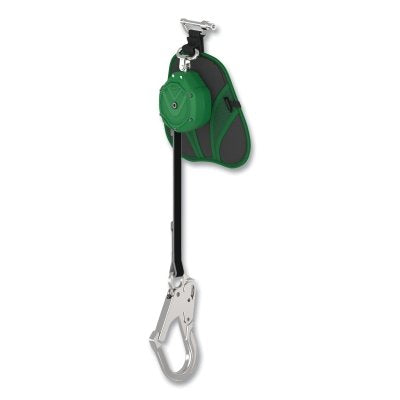 MSA VSLEW-011-PE-A V-SHOCK EDGE Leading Edge Fall Limiter, 6 ft, Carabiner, 310 lbs, 36CS Snaphook, 1 Leg