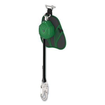 MSA VSLEW-031-PE-A V-SHOCK EDGE Leading Edge Fall Limiter, 10 ft, Carabiner, 310 lb, 36CS Snaphook, 1 Leg