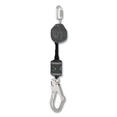 MSA VSOHW-011-NA-A V-SHOCK Fall Limiter, 6 ft, Carabiner, 310 lb, AL36CL Snaphook, 1 Leg