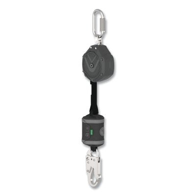 MSA VSOHW-031-NB-A V-SHOCK Fall Limiter, 10 ft, Carabiner, 310 lb, 36C Snaphook, 1 Leg