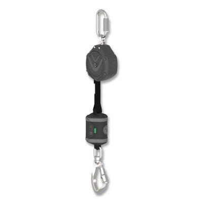 MSA VSOHW-031-NC-A V-SHOCK Fall Limiter, 10 ft, Carabiner, 310 lb, ALTAKS Snaphook, 1 Leg