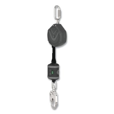 MSA VSOHW-031-NE-A V-SHOCK Fall Limiter, 10 ft, Carabiner, 310 lb, 36CS Snaphook, 1 Leg
