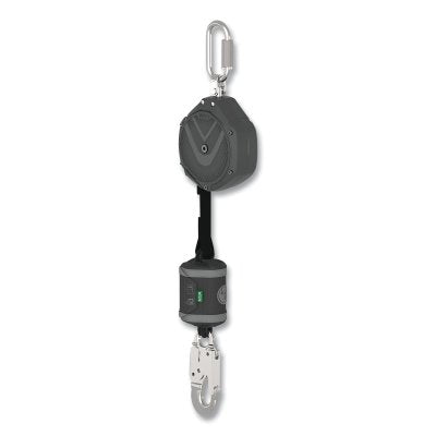 MSA VSOHW-031-NG-A V-SHOCK Fall Limiter, 10 ft, Carabiner, 310 lb, AL36C Snaphook, 1 Leg