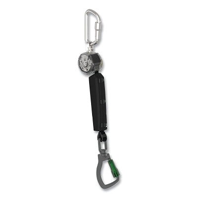 MSA VTOHW-011-DC-A V-TEC Personal Fall Limiter, Single Leg, 6 ft, 400 lb Load Cap, ALTAKS Top Connector, ALTAK Bottom Connector