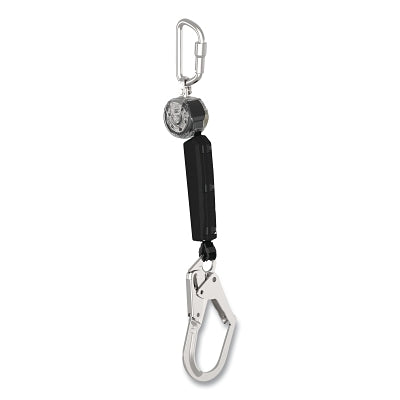 MSA VTOHW-011-DF-A V-TEC Personal Fall Limiter, Single Leg, 6 ft, 400 lb Load Cap, 36CL Top Connector, ALTAK Bottom Connector