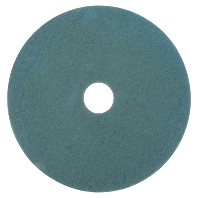 3M 7000126177 Burnish Pads, Polyester/Nylon, Aqua