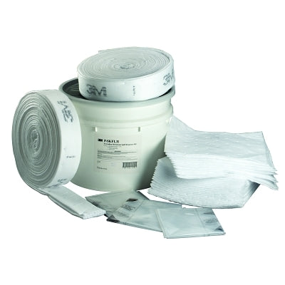 3M 7000051990 Petroleum Sorbent Spill Kit P-SKFL31,Environmental Safety Product,31 Gal