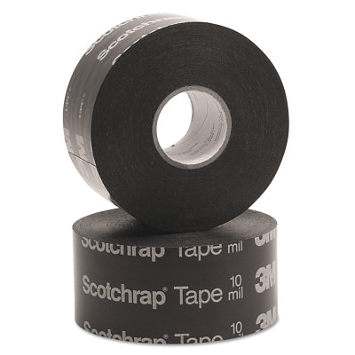 3M 7000057502 Scotchrap All-Weather Corrosion Protection Tape 50 and 51, 100 ft x 2 in, 10 mil, Black