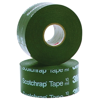 3M 7000057501 Scotchrap Vinyl Corrosion Protection Tape 50, 1 in x 100 ft, Unprinted, Black